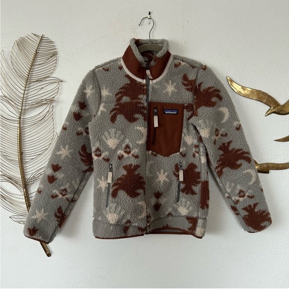 Rare Patagonia Women's Classic Retro-X Fleece Jacket  midnight flight - Picture 2 of 4